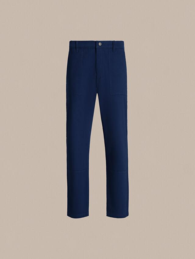 GRANATOWE SPODNIE LAMLOCH