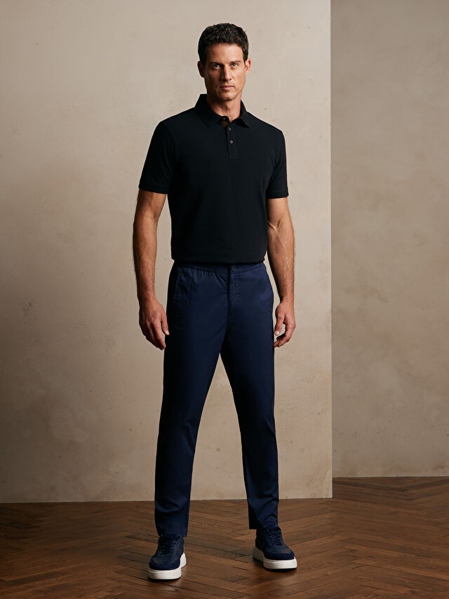 GRANATOWE SPODNIE SEYMOUR