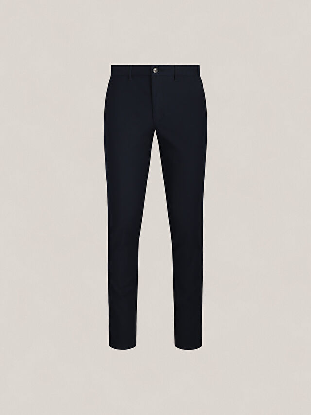 GRANATOWE SPODNIE SANDEND