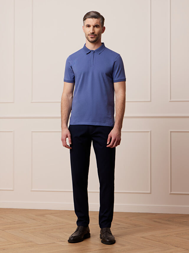 GRANATOWE SPODNIE METHIL