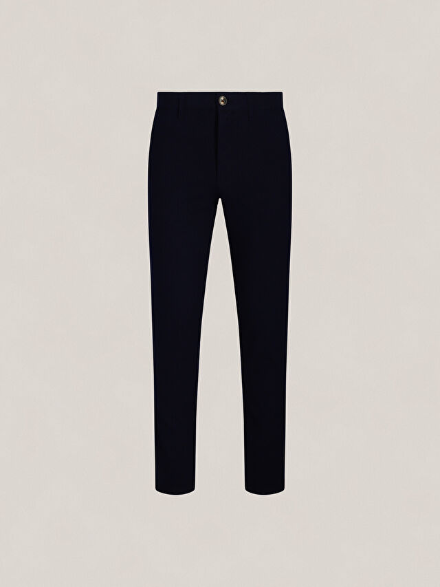 GRANATOWE SPODNIE WANGFORD