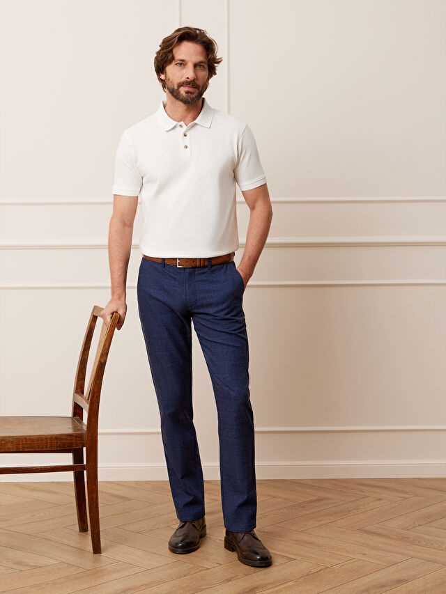 GRANATOWE SPODNIE GAVIK