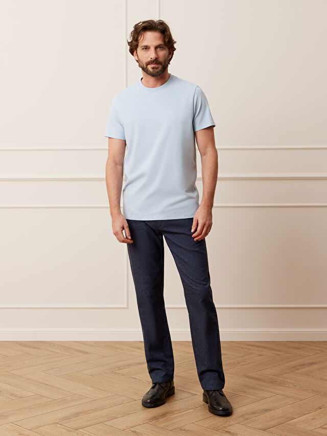 GRANATOWE SPODNIE ASAKA