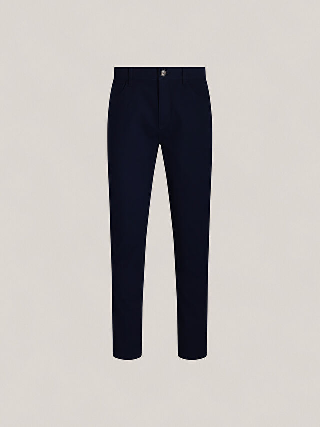 GRANATOWE SPODNIE INVER