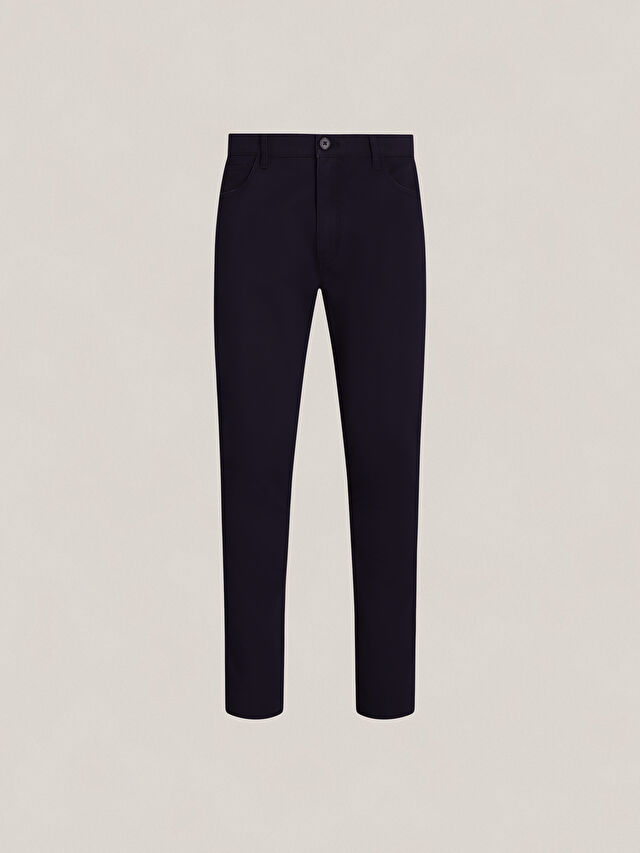 GRANATOWE SPODNIE MOSTON