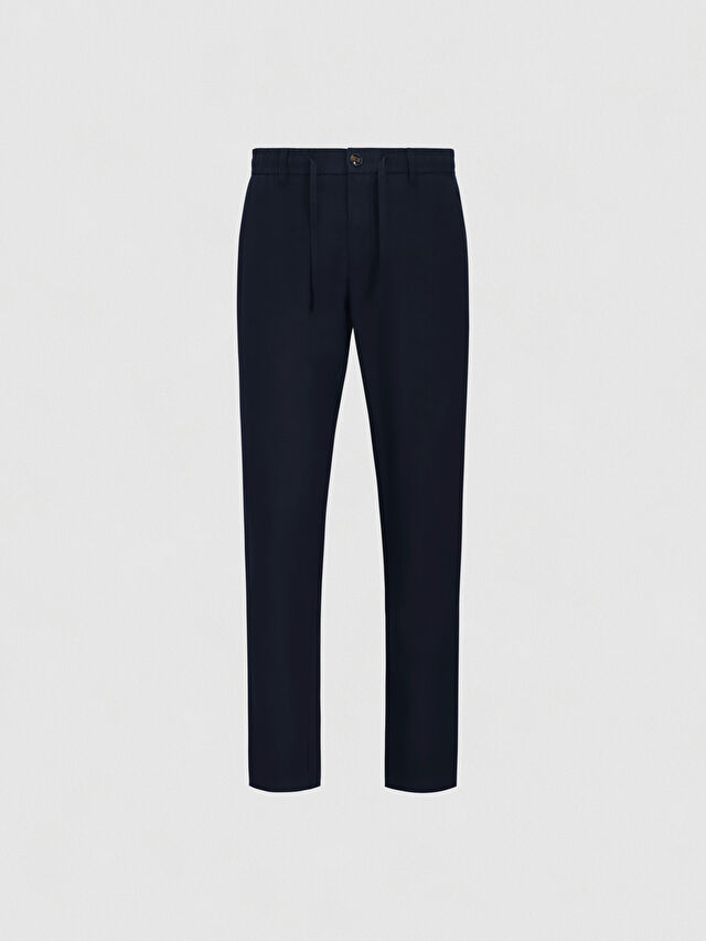 GRANATOWE SPODNIE CANEY