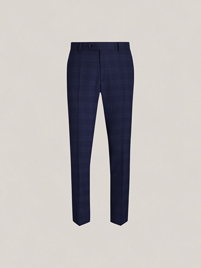 GRANATOWE SPODNIE DO GARNITURU - MIKSUJ I ŁĄCZ