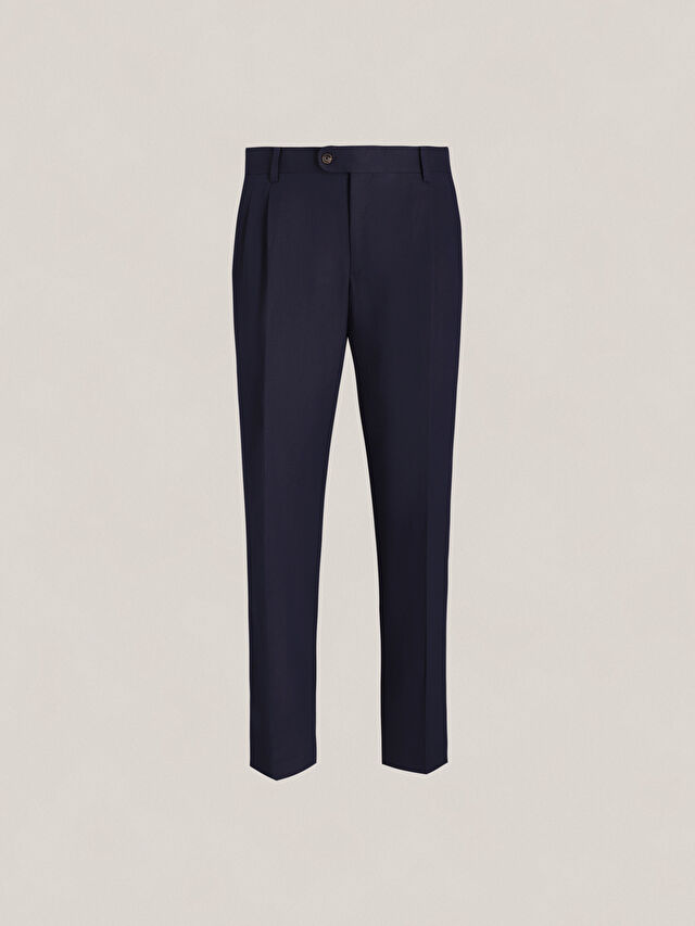 GRANATOWE SPODNIE DO GARNITURU - MIKSUJ I ŁĄCZ