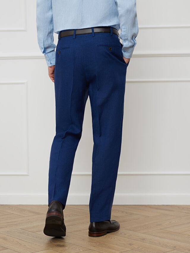 GRANATOWE SPODNIE DO GARNITURU - MIKSUJ I ŁĄCZ