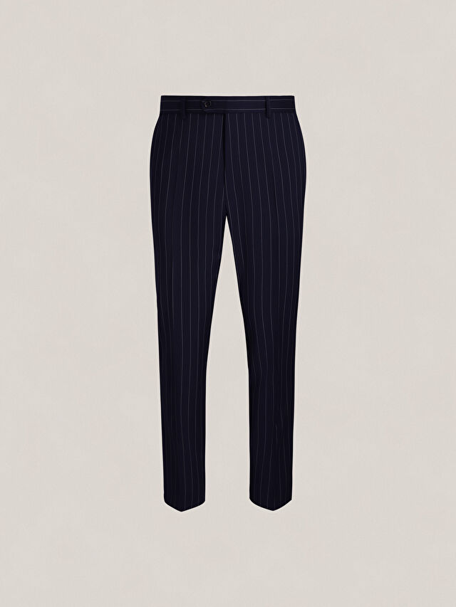 GRANATOWE SPODNIE MARCUS DO GARNITURU - MIKSUJ I ŁĄCZ