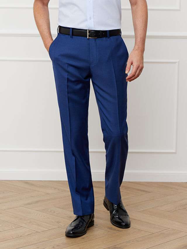 GRANATOWE SPODNIE DO GARNITURU - MIKSUJ I ŁĄCZ