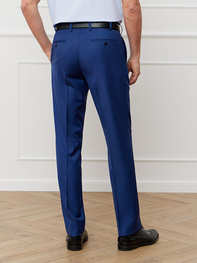 GRANATOWE SPODNIE DO GARNITURU - MIKSUJ I ŁĄCZ