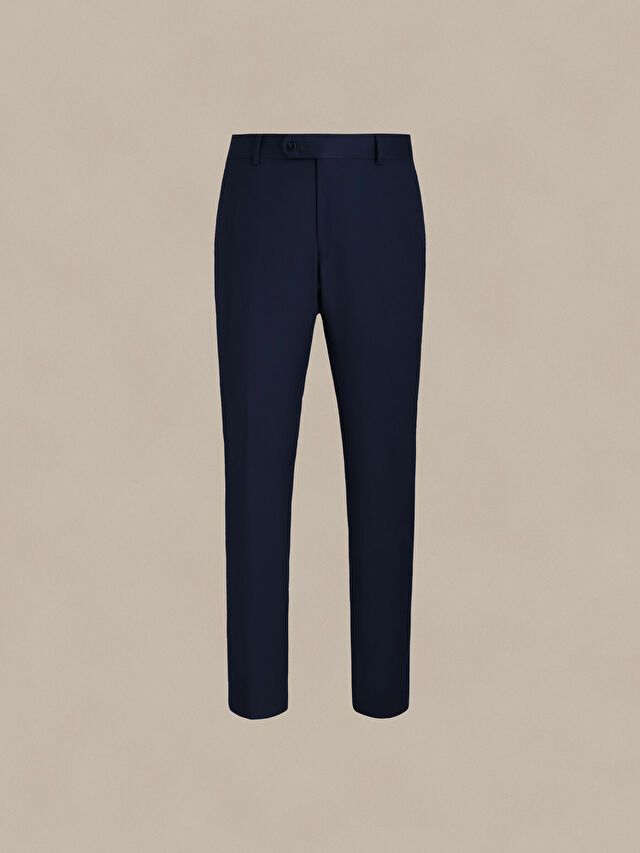 GRANATOWE SPODNIE LIZBONA DO GARNITURU - MIKSUJ I ŁĄCZ