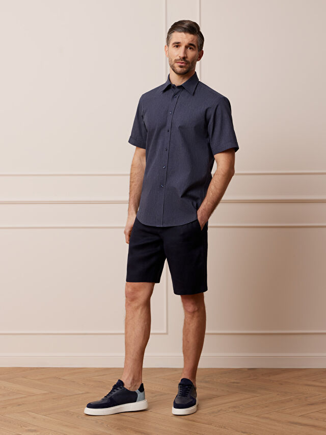 GRANATOWE SZORTY CROYDON