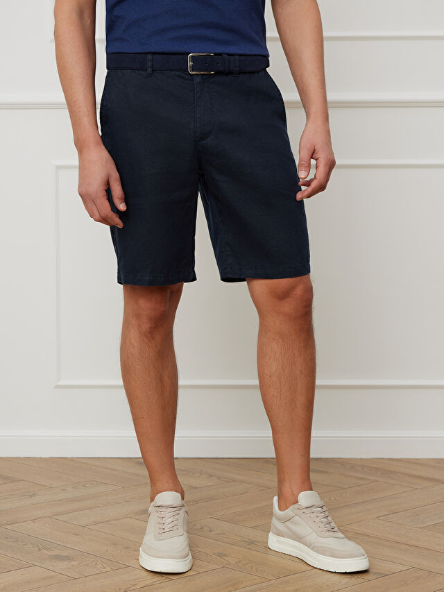 GRANATOWE SZORTY CROYDON