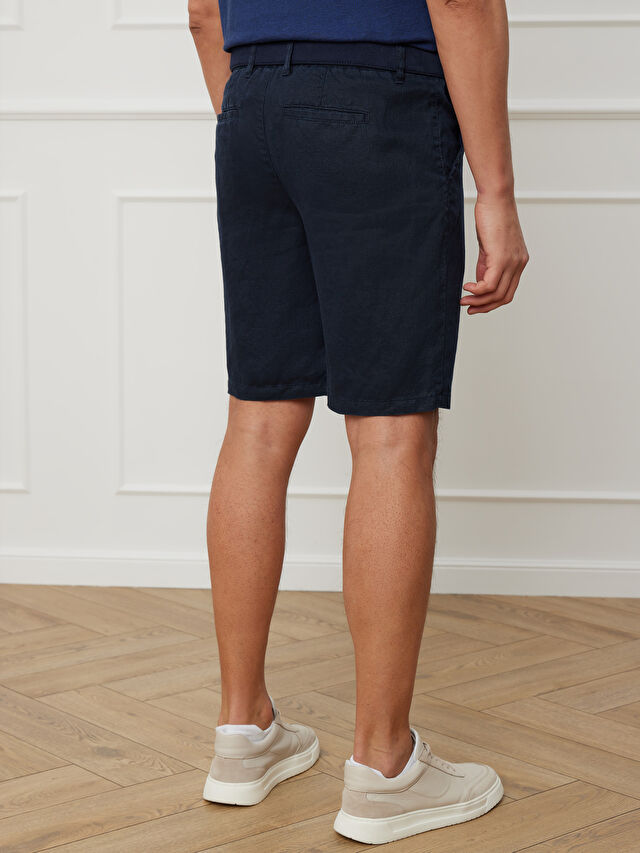 GRANATOWE SZORTY CROYDON