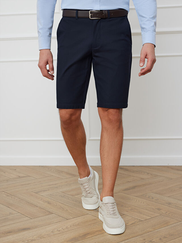 GRANATOWE SZORTY KADIS