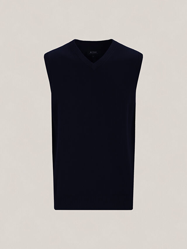 GRANATOWY BEZRĘKAWNIK ALVA