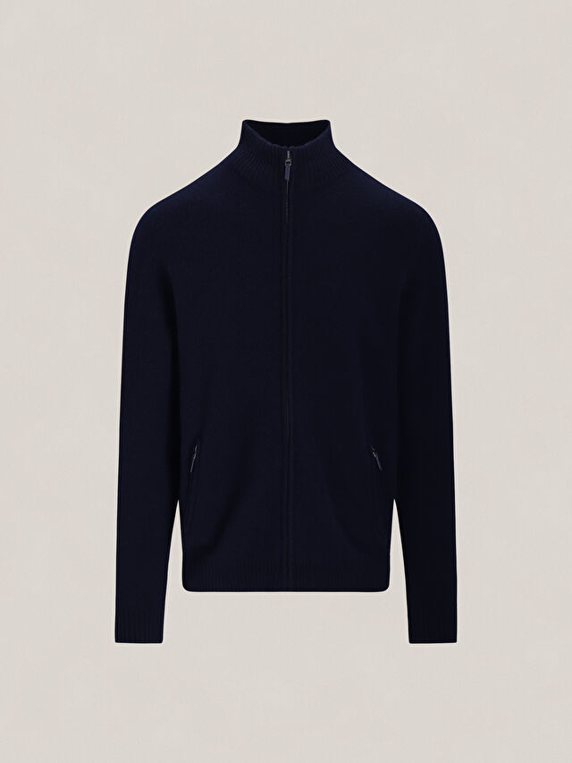 GRANATOWY KARDIGAN WELNEY