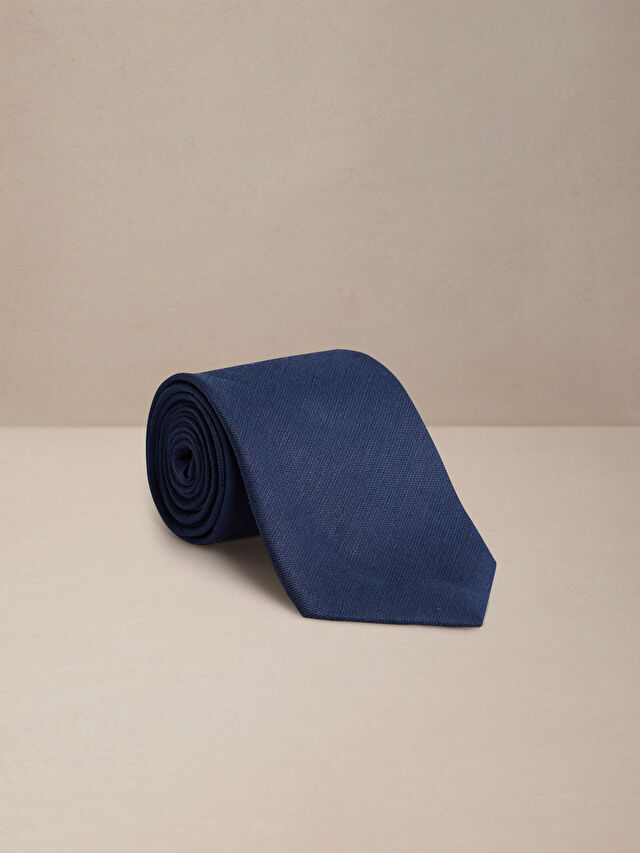 LNIANY KRAWAT Z JEDWABIEM