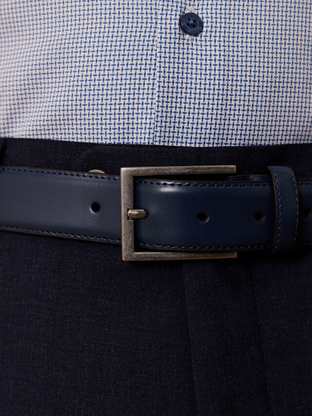 GRANATOWY PASEK THROOP