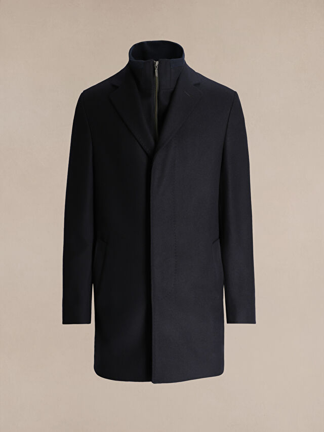 PŁASZCZ Z WŁOSKIEJ WEŁNY