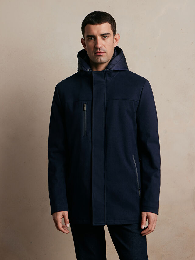 PŁASZCZ TAMPARA Z KAPTUREM