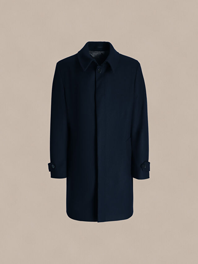 PŁASZCZ Z WŁOSKIEJ WEŁNY