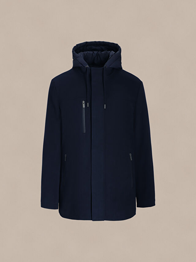 PŁASZCZ TAMPARA Z KAPTUREM