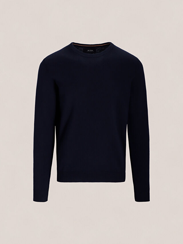 GRANATOWY SWETER DONCASTER