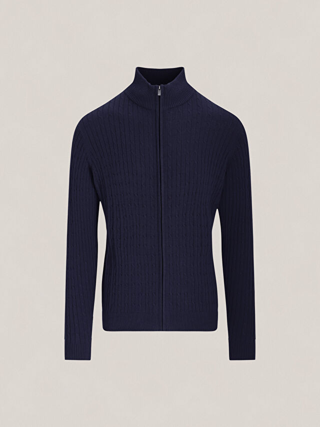 GRANATOWY SWETER SLIGO