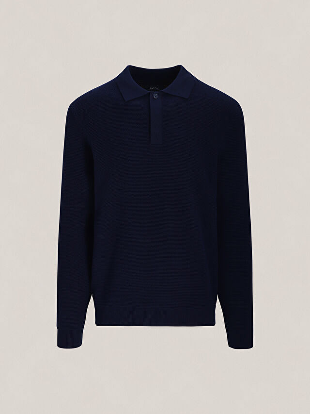 GRANATOWE SWETER JUKON