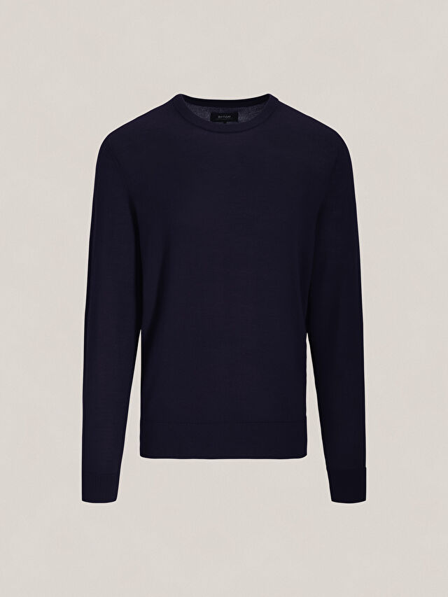 GRANATOWY SWETER LAUREL