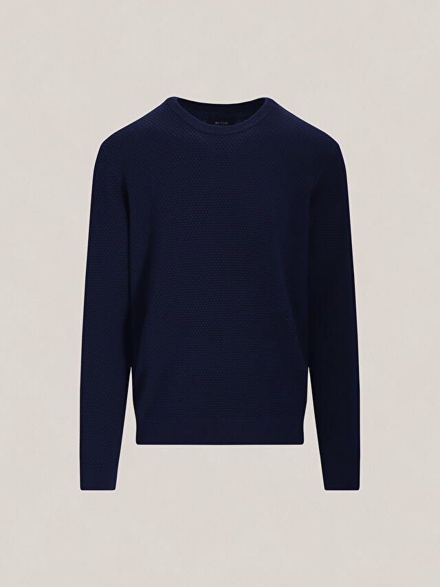 GRANATOWY SWETER BICKNELL