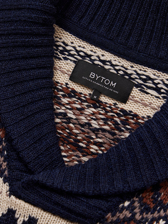 GRANATOWY SWETER CAMDEN