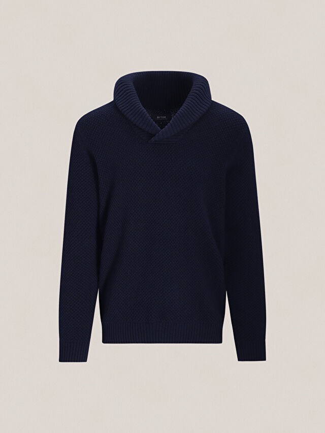 GRANATOWY SWETER CAMDEN