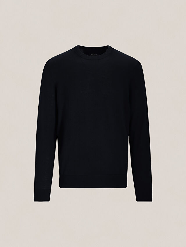 GRANATOWY SWETER CROXTON