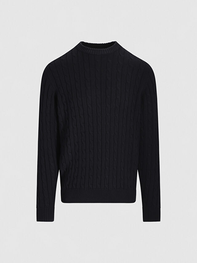 GRANATOWY SWETER CALARO