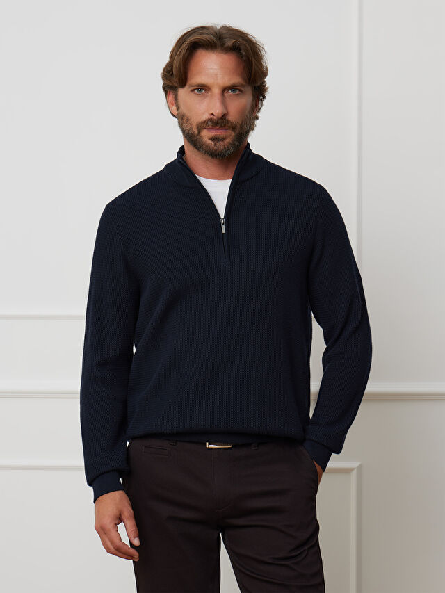 GRANATOWY SWETER SENEGAL