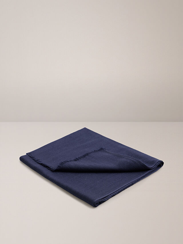 GRANATOWY SZAL BISJOR