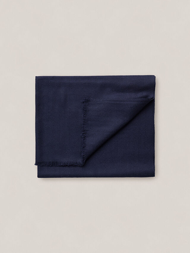 GRANATOWY SZAL BISJOR