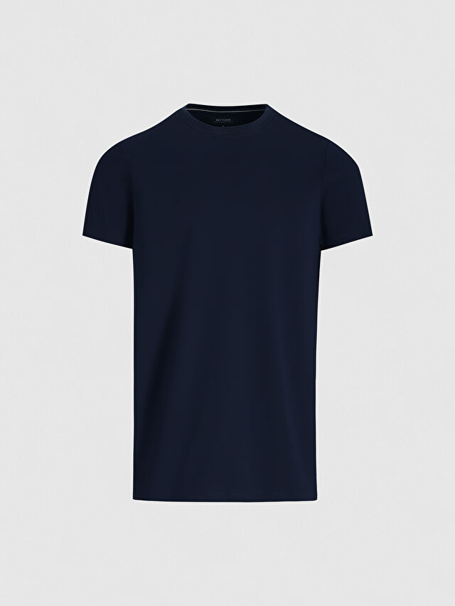 GRANATOWY T-SHIRT PONATROM