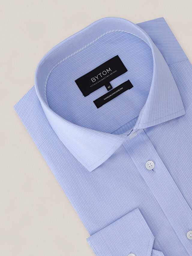 NIEBIESKA KOSZULA WINDSOR DŁUGI RĘKAW