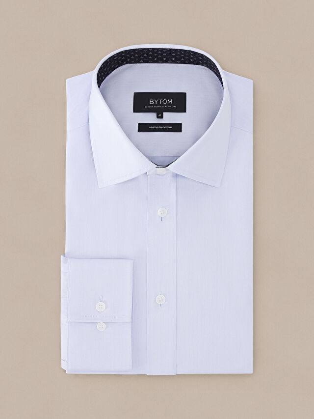 NIEBIESKA KOSZULA DŁUGI RĘKAW