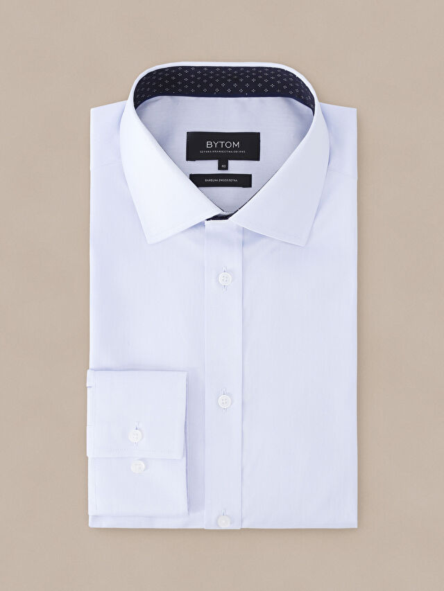 NIEBIESKA KOSZULA DŁUGI RĘKAW