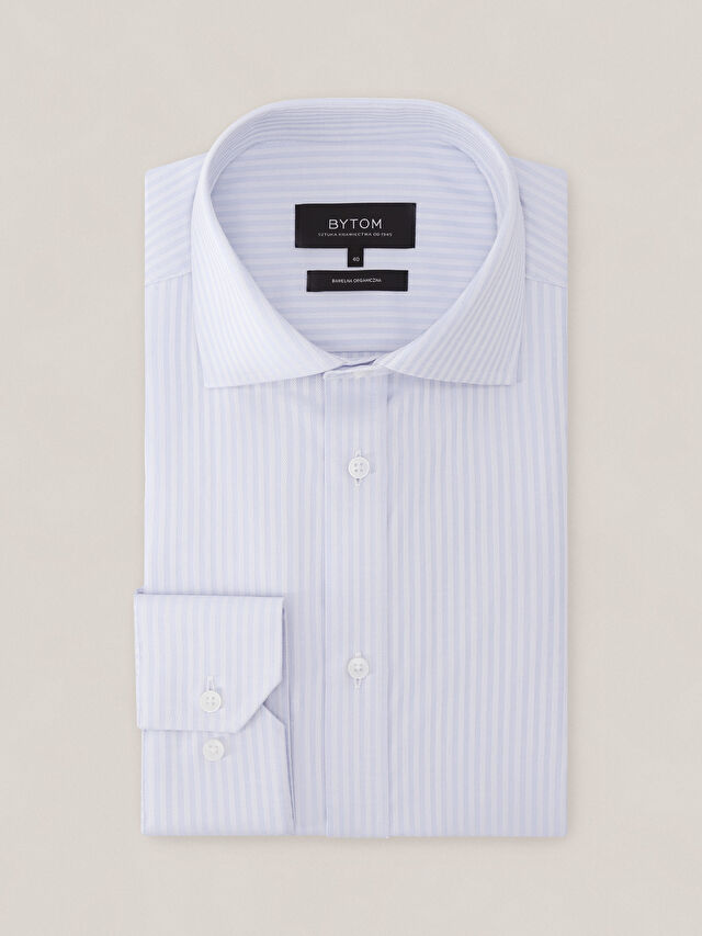 NIEBIESKA KOSZULA DŁUGI RĘKAW