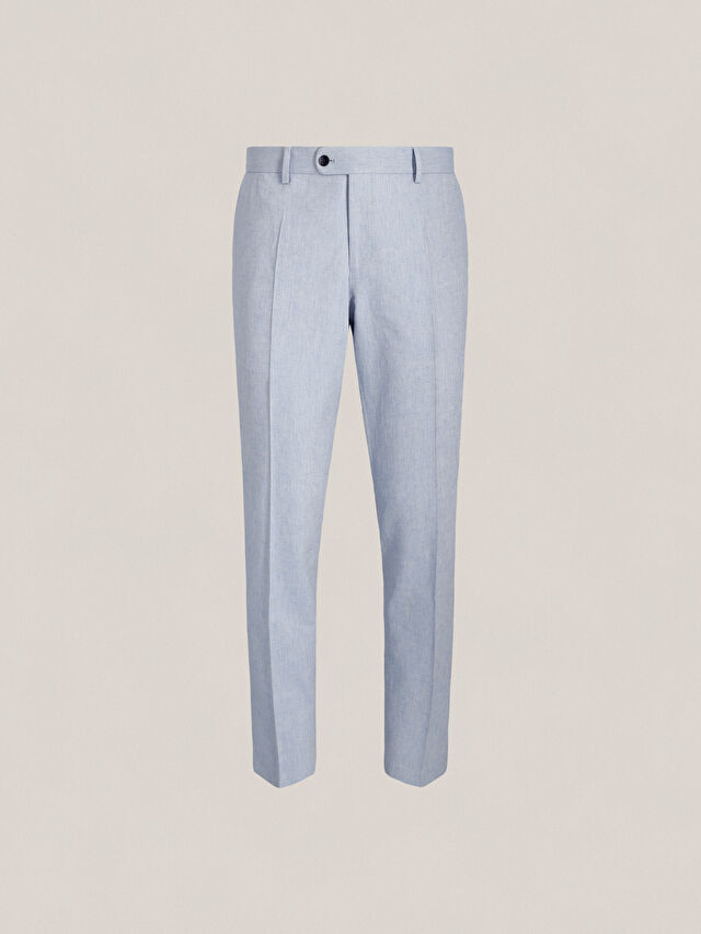 NIEBIESKIE SPODNIE DO GARNITURU - MIKSUJ I ŁĄCZ