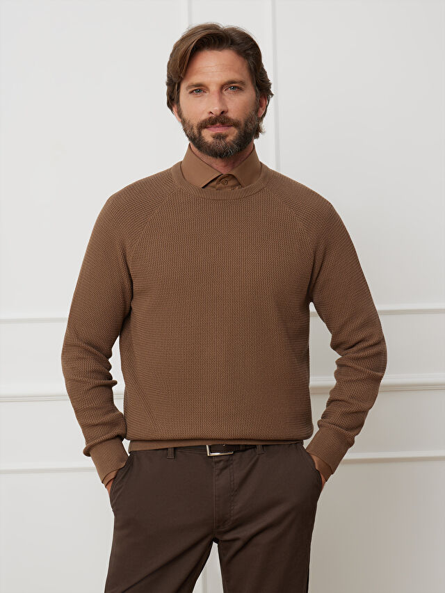 KAMELOWY SWETER KINLAY