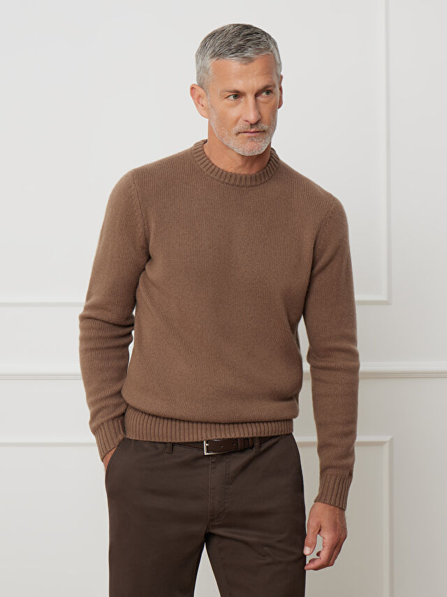 KAMELOWY SWETER BRISBANE