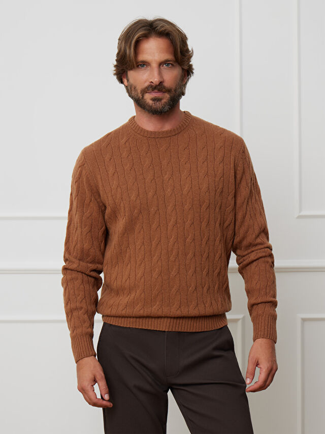 KAMELOWY SWETER FLINTON